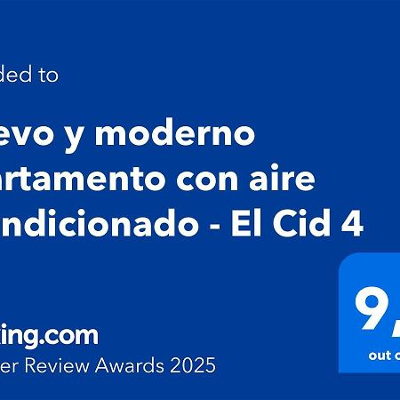 Nuevo Y Moderno Apartamento Con Aire Acondicionado - El Cid 4 Burriana Esterno foto