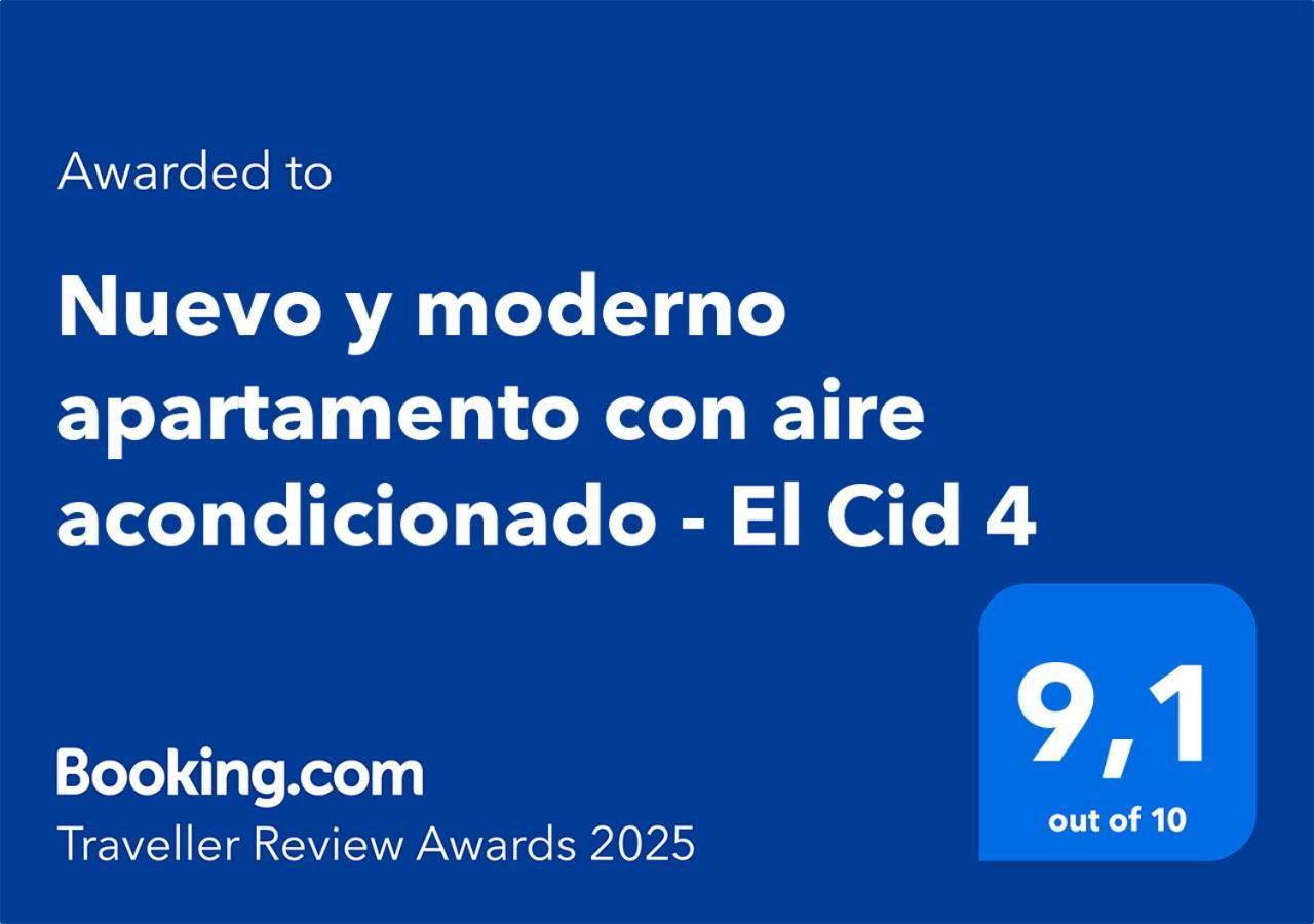 Nuevo Y Moderno Apartamento Con Aire Acondicionado - El Cid 4 Burriana Esterno foto